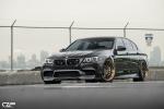 BMW M5 Jatoba Brown by CLP Automotive on ADV.1 Wheels (ADV15R TRACK SPEC CS) 2017 года